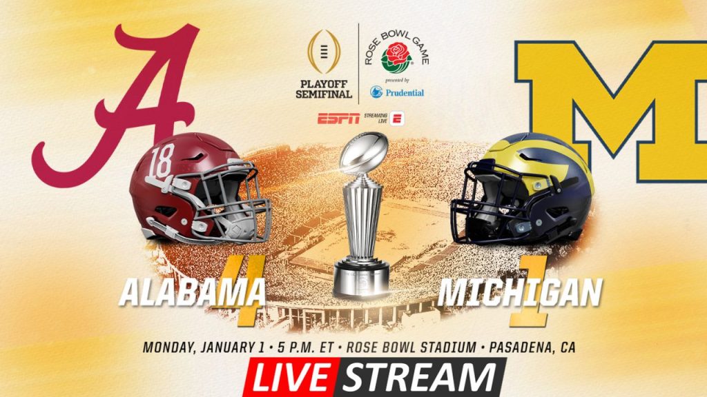 Michigan vs Alabama Live Stream