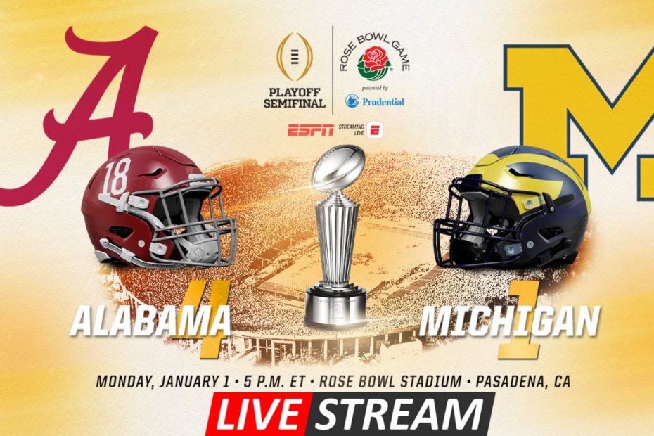 Michigan vs Alabama Live Stream