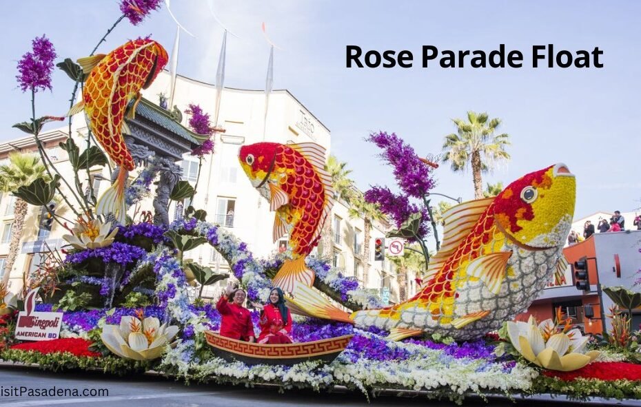 Rose Parade Float Viewing